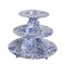 11-Inch 3 Tier Floral Print Cupcake Stand Set for Wedding Decor
